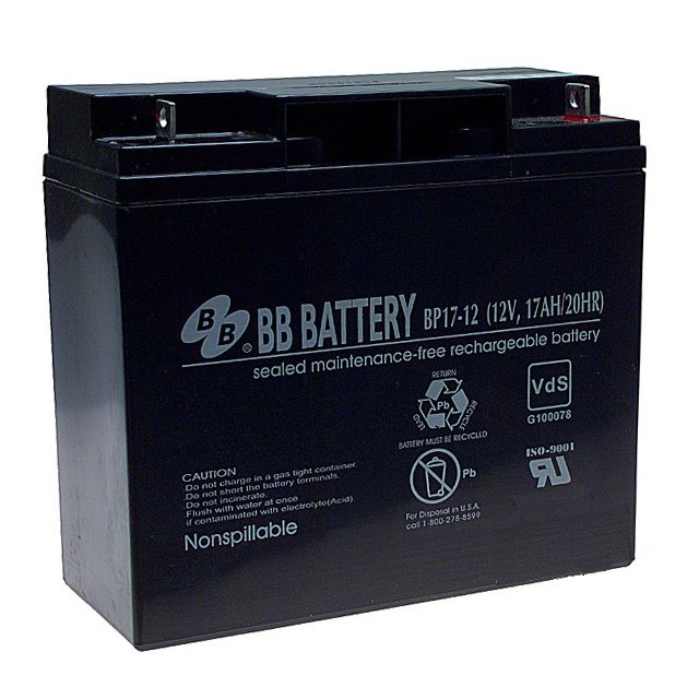 BP 17-12, 17 Ah Batteries - 17Ah BB Batteries - BP 17-12 BB Batteries
