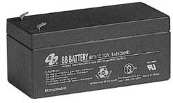 BP 3-12 model 12V 3 Ah BB Batteries