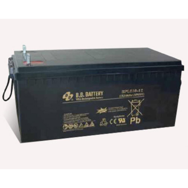 12V 210Ah Batterie au plomb (AGM), B.B. Battery BPL210-12
