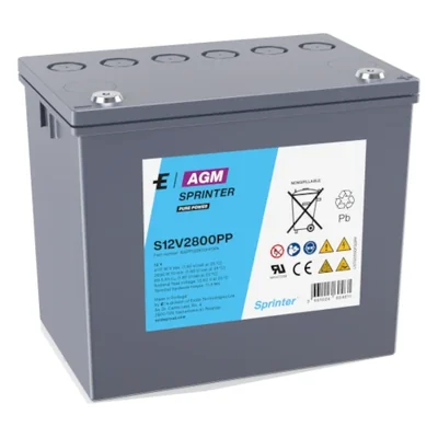 12 V 75.6 Ah sprinter Battery