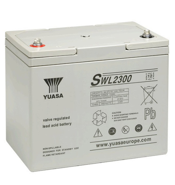 SWL2300 model 12V 78 Ah Yuasa Batteries