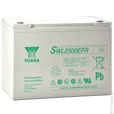 SWL2500EFR model 12V 93.6 Ah Yuasa Batteries