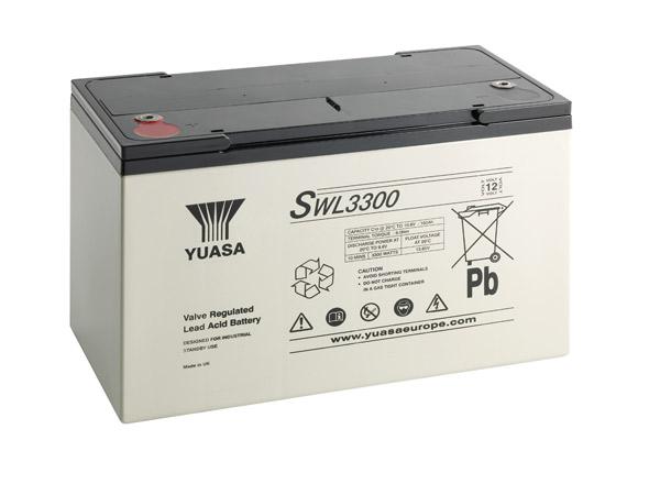SWL3300 model 12V 102 Ah Yuasa Batteries