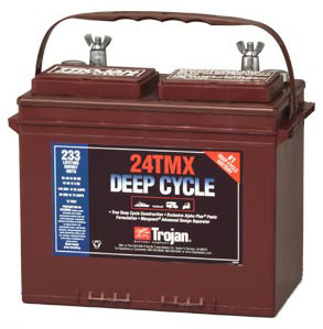 24TMX model 12V 85 Ah Trojan Batteries