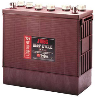 J185G model 12V 180 Ah Trojan Batteries