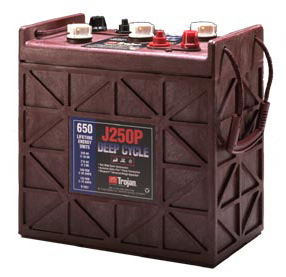 J250P model 6V 250 Ah Trojan Batteries