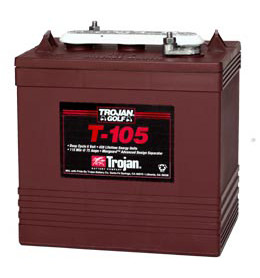 T-105 model 6V 225 Ah Trojan Batteries
