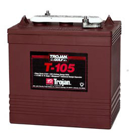 T-105 Plus model 6V 225 Ah Trojan Batteries