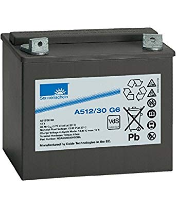 A512/30 G6 model 12V-30Ah Dryfit Jel Ak