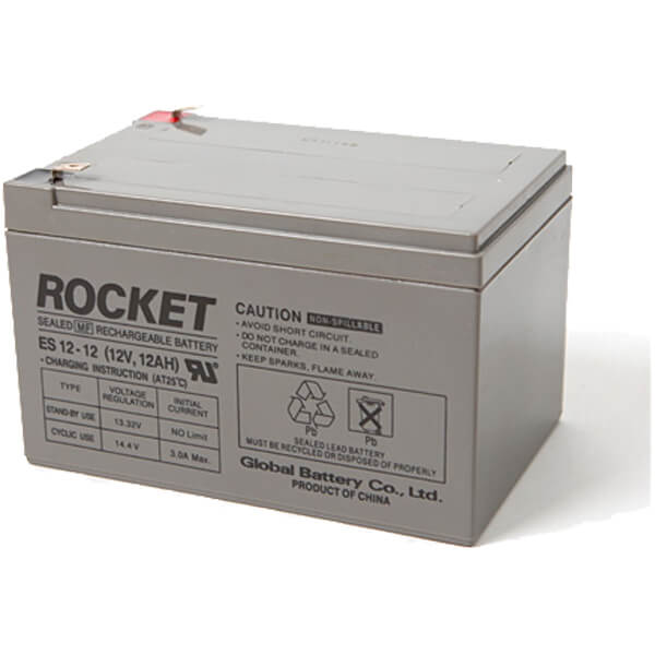 ES12-12 model 12V-12Ah Rocket Akü ES12-12 model 12V-12Ah Rocket Akü