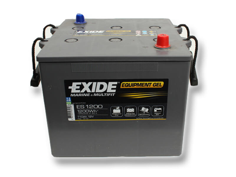 Exide ES1200 model 12V-110Ah Exide Jel Ak