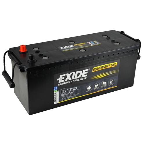 Exide ES1350 model 12V-120Ah Exide Jel Ak