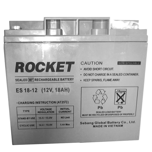 ES18-12 model 12V-18Ah Rocket Ak