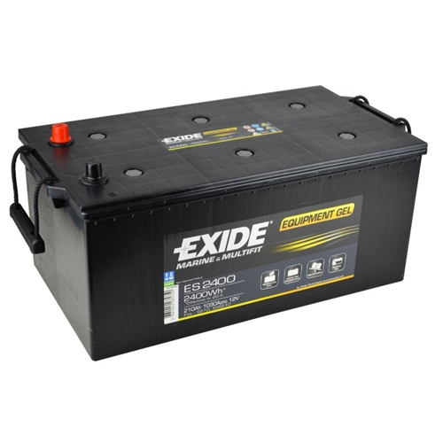 Exide ES2400 model 12V-210Ah Exide Jel Ak