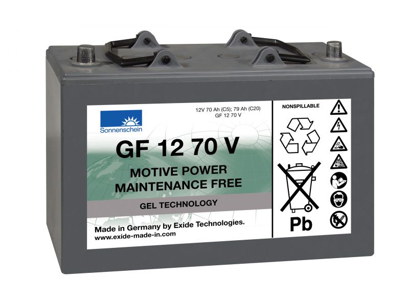 Sonnenschein GF 12 070 V model 12V-80Ah Exide Ak