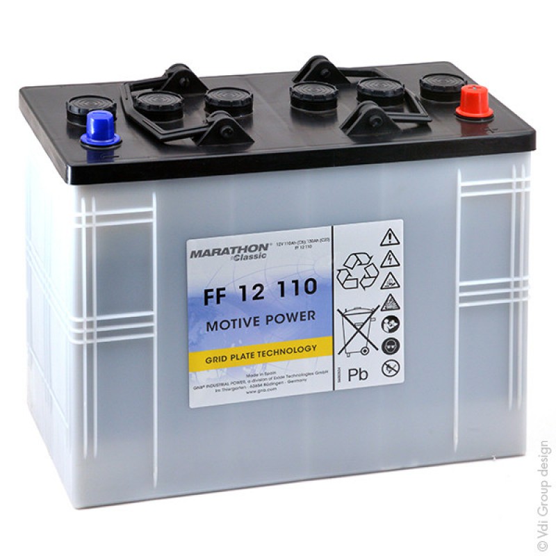 Exide FF 12-110 model 12V-130Ah Exide Ak