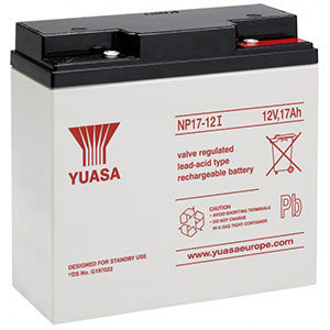 NP 17-12 model 12V 17 Ah yuasa Akü