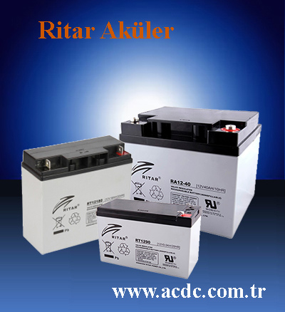 RT6120 model 6V-12Ah Ritar Ak