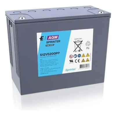 S12V5200PP model 12V-148Ah Sprinter Ak�