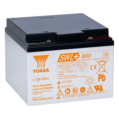 SWL+800 model 12V 25 Ah Yuasa Ak�
