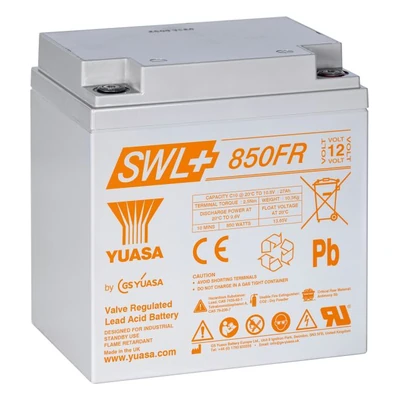 SWL+850FR model 12V-28.8Ah Yuasa Ak�